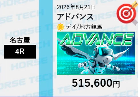 「アドバンス」の予想的中実績